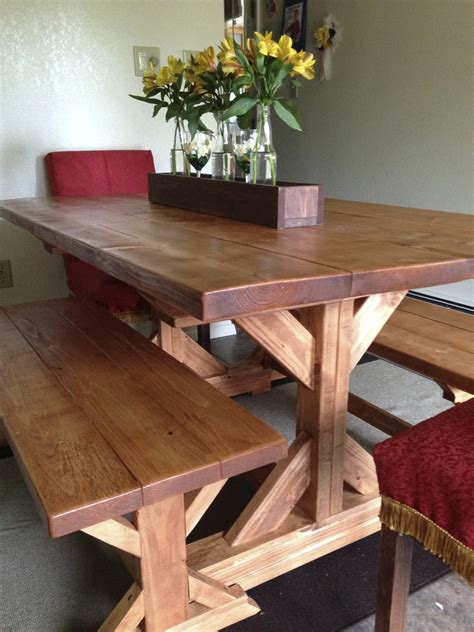 40+ Long Dining Table With Benches – Home