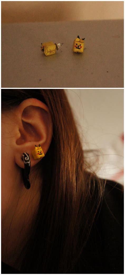 Pokemon earrings by NikalovesCookies on DeviantArt