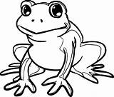 Frog Coloring Page 067  Wecoloringpagecom Pages sketch template