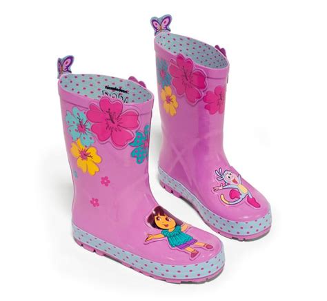 Dora rain boots | Kids rain boots, Toddler rain boots, Rain boots