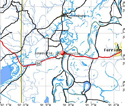 Jonesville, Louisiana (LA 71343) profile: population, maps, real estate, averages, homes ...