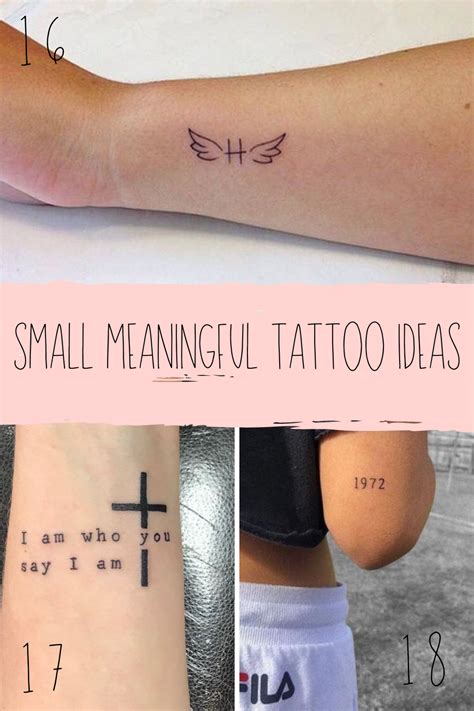 21 small meaningful tattoos for 2022 – Artofit