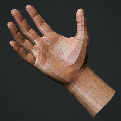 realistic male hand obj | Male hands, Modeling tips, Character modeling