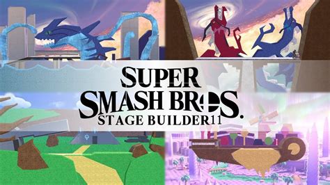 Super Smash Bros Ultimate Stage Builder Showcase #11 - YouTube