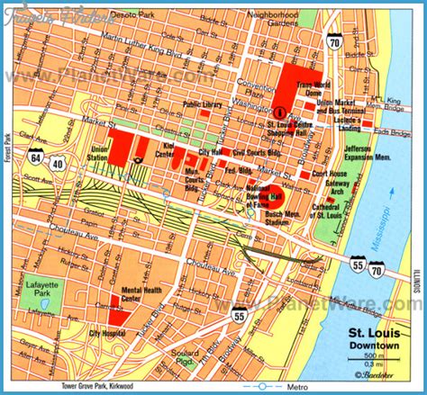 Boeing St. Louis Campus Map