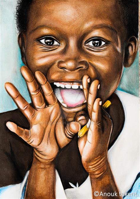 An African Child Coloring Page Outline Sketch Drawing - vrogue.co