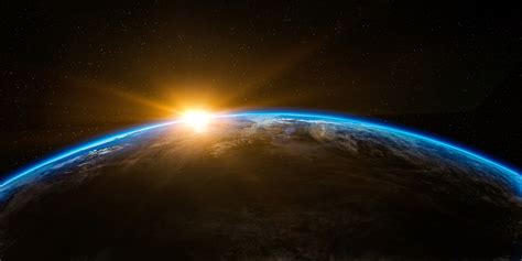 Sunrise over the Earth image - Free stock photo - Public Domain photo - CC0 Images