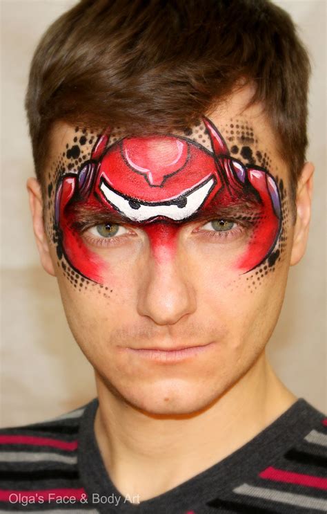 "Big Hero 6" Baymax inspired Face Painting Design Superhero Face Painting, Face Painting For ...