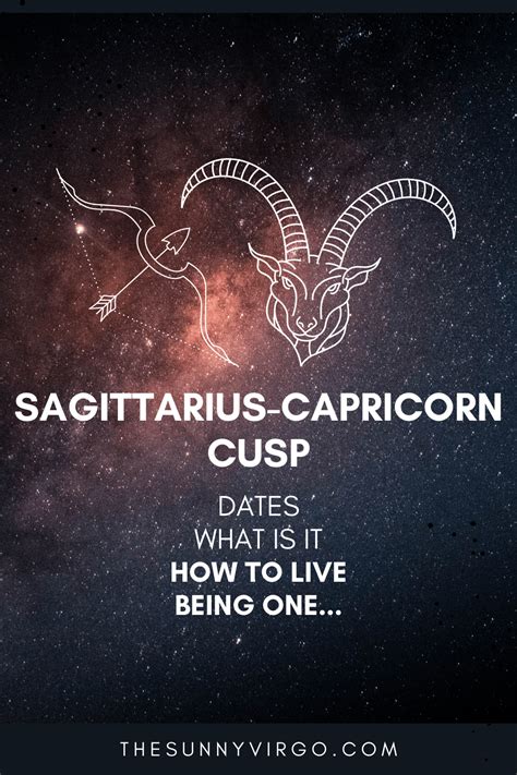 Sagittarius-Capricorn Cusp: Dates, Traits & How to Live Being One