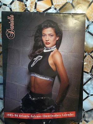 1995-96 Atlanta Falcons Cheerleaders Calendar! Cover w/ Danielle Ogletree | #429287177