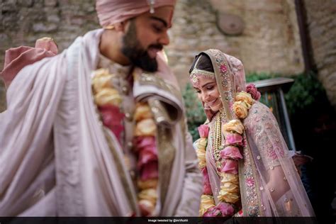 On First Anniversary, Anushka, Virat Share Unseen Pics From Their Wedding Album