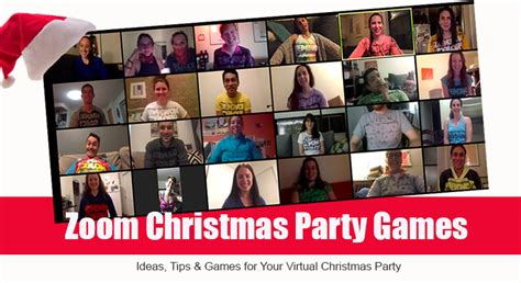 10 Christmas Zoom Party Games