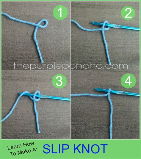 How To Tie A Slip Knot For Crochet - howtocx