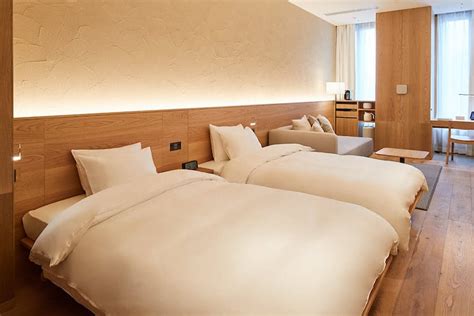 Sustainable and Simple Design Define the New Muji Hotel Ginza Tokyo