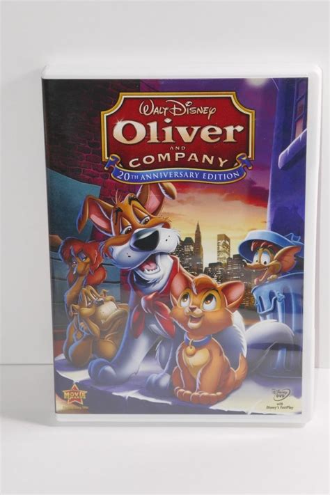 Walt Disney Oliver and Company (DVD, 2009, 20th Anniversary Special Edition) | Oliver and ...