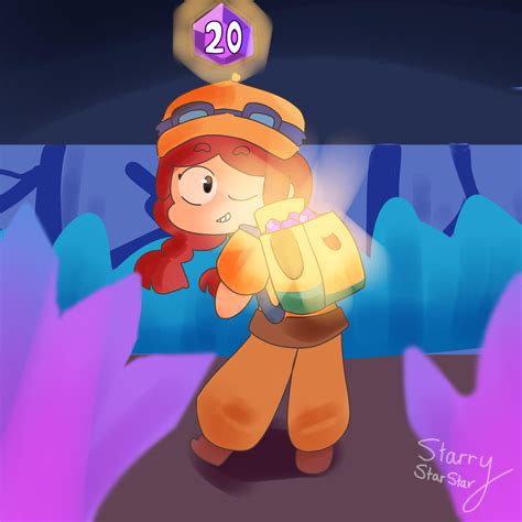 Jessie with 20 gems! : r/Brawlstars