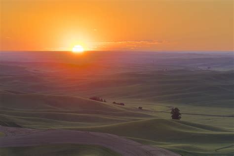 Palouse Sunset | Palouse, Sunset, Best seasons