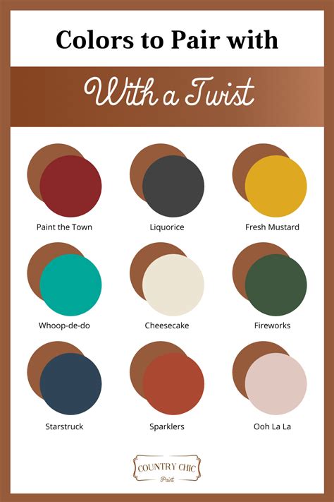 Color Palette Ideas - What to Pair with Burnt Orange/Cognac Brown - Furniture Pain… | Autumn ...