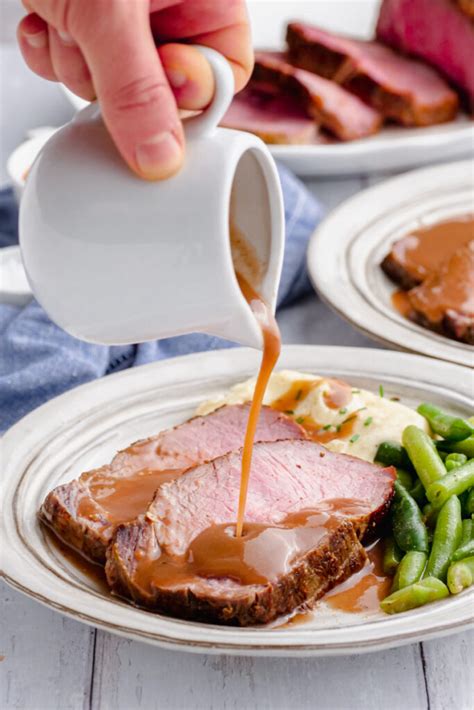 Classic Roast Beef with Gravy - Easy Peasy Meals