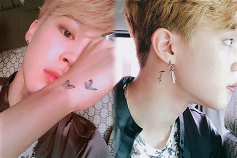 #JIMIN | Ear tattoo, Behind ear tattoo, Jimin