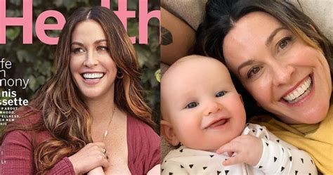 Alanis Morissette Poses For Empowering Magazine Cover While Breastfeeding 8-Month Old Son