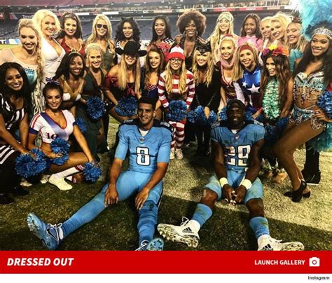 Tennessee Titans Cheerleaders Wear Sexy Costumes