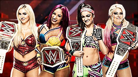 WWE Raw Women's Championship History - YouTube