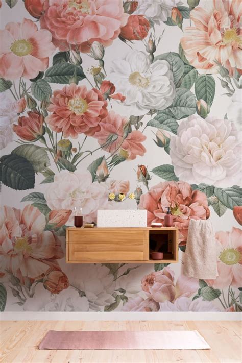 Pink Floral Wallpaper For Walls | ubicaciondepersonas.cdmx.gob.mx