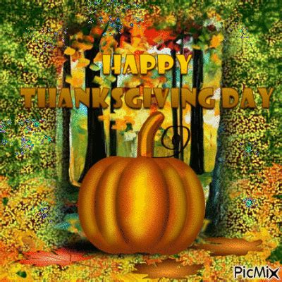 Pumpkin Happy Thanksgiving Day Gifs Pictures, Photos, and Images for Facebook, Tumblr, Pinterest ...