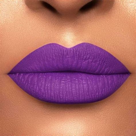 PURPLE RAIN | Purple lipstick, Purple lips, Purple lipstick makeup