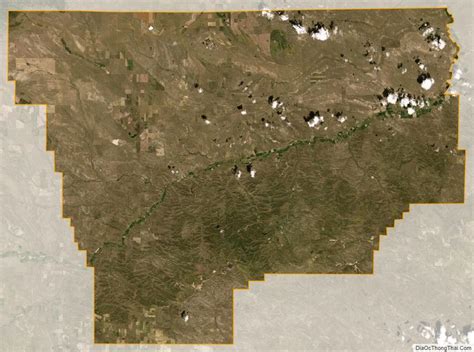 Map of Musselshell County, Montana - Thong Thai Real