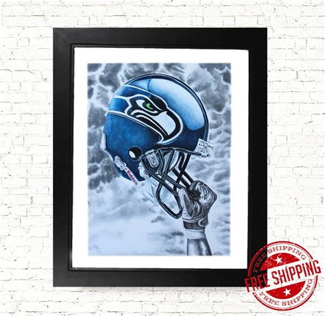 Seattle Seahawks Wall Art Sports Decor Football Seattle Seahawks Poster ...