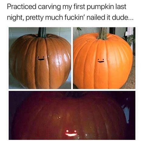 Happy Halloween Pumpkin - Meme Guy