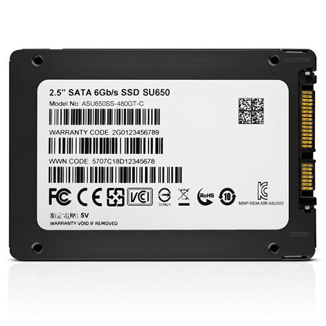 480GB AData SU650 2.5-inch SATA 6Gb/s SSD Solid State Disk 3D NAND