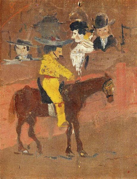 The picador, 1890 - Pablo Picasso - WikiArt.org