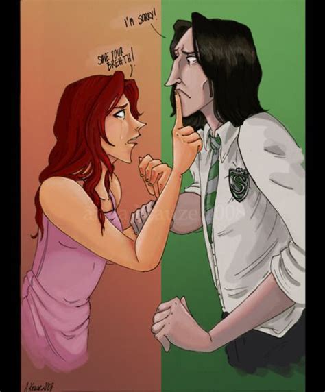 Severus Snape & Lily Evans Fan Art: Fan Arts | Snape and lily, Severus snape lily evans, Severus ...