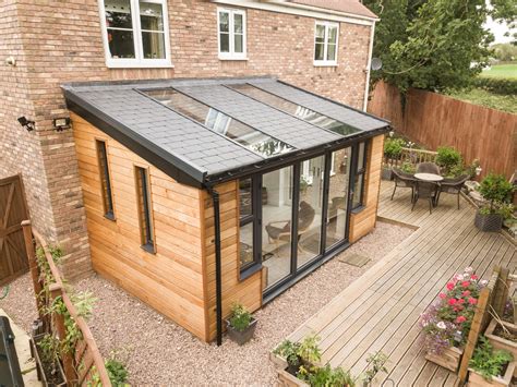 Ultraroof Extension With Cladding | Garden room extensions, House ...