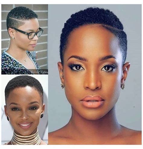 short natural haircuts for black females with oval faces - SharitaHadeed