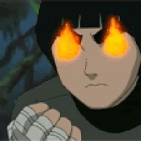 Rock Lee Flaming GIF - Rock Lee Flaming Fire Eyes - Discover & Share GIFs