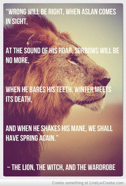 Quotes From Narnia The Lion The Witch And The Wardrobe - Wardobe Pedia