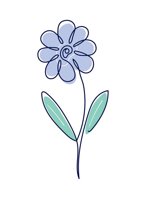 Pretty Flower Drawing