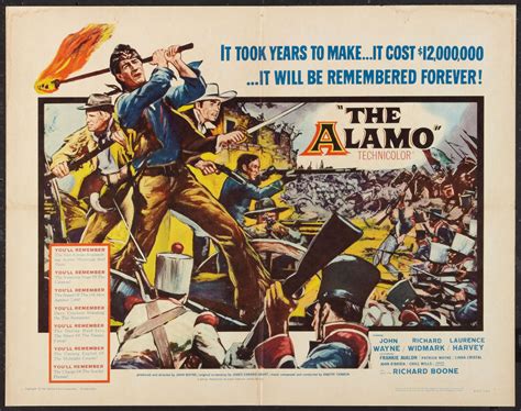 The Alamo (1960) | Amazing Movie Posters