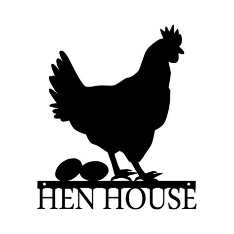 Chicken Hen House Metal Sign - Etsy