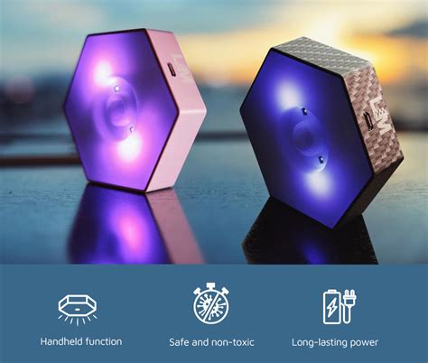 Honey Pro Handheld UV-C Sanitizer with Motion Sensor LED