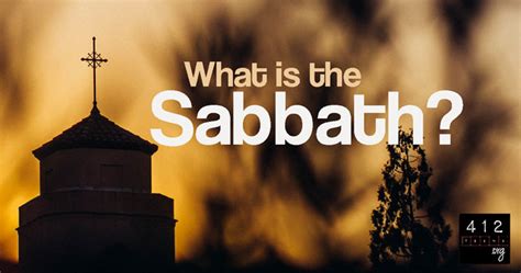 What is the Sabbath? | 412teens.org