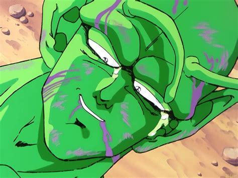 Piccolo meurt, après l'attaque de Nappa - Dragon Ball GIF