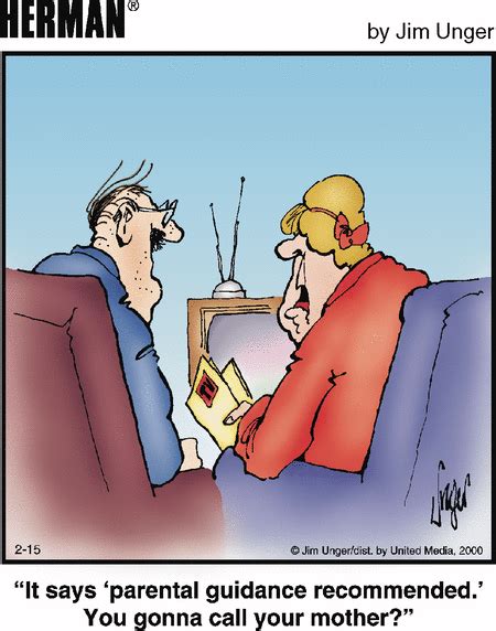 Herman by Jim Unger for February 15, 2000 | GoComics.com | Funny cartoon pictures, Cartoon jokes ...