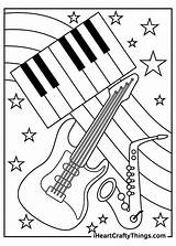 Instrument Coloring Pages For Kids sketch template