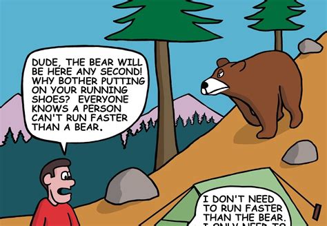 The Approaching Bear..#funny #humor #jokes | Grappig