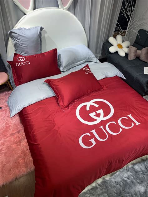 Luxury Gc Gucci Type 175 Bedding Sets Duvet Cover Luxury Brand Bedroom Sets – EVYmoda